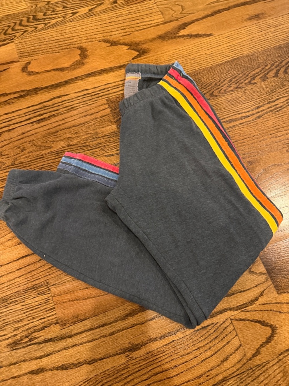 Classic⚡️AVIATOR NATION 🌈 Striped Stitched Sweatpants size XS